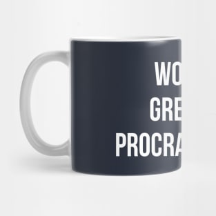 World's Greatest Procrastinator Mug